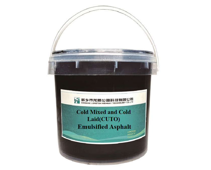 Cold mixed and cold laid emulsified asphalt